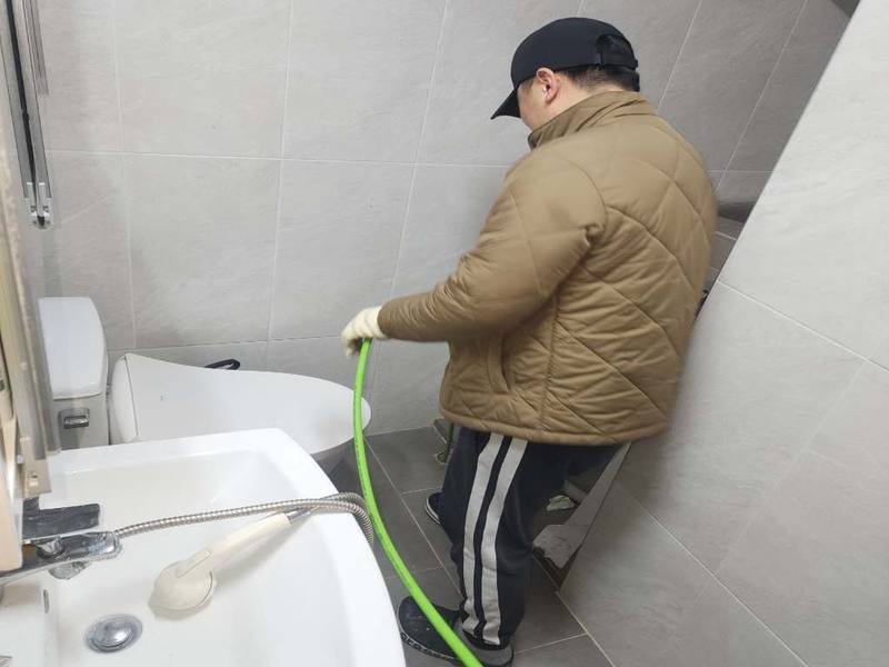 배곧 변기막힘 작업사례 15