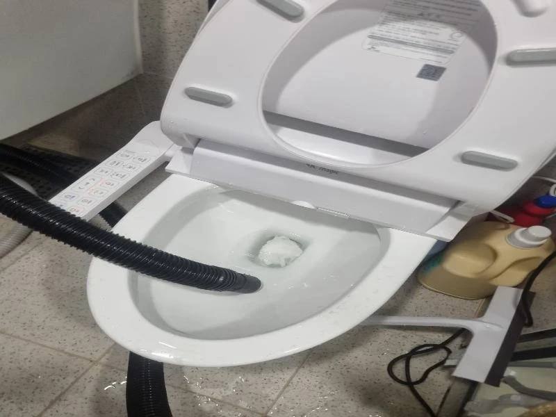 배곧 변기막힘 작업사례 28