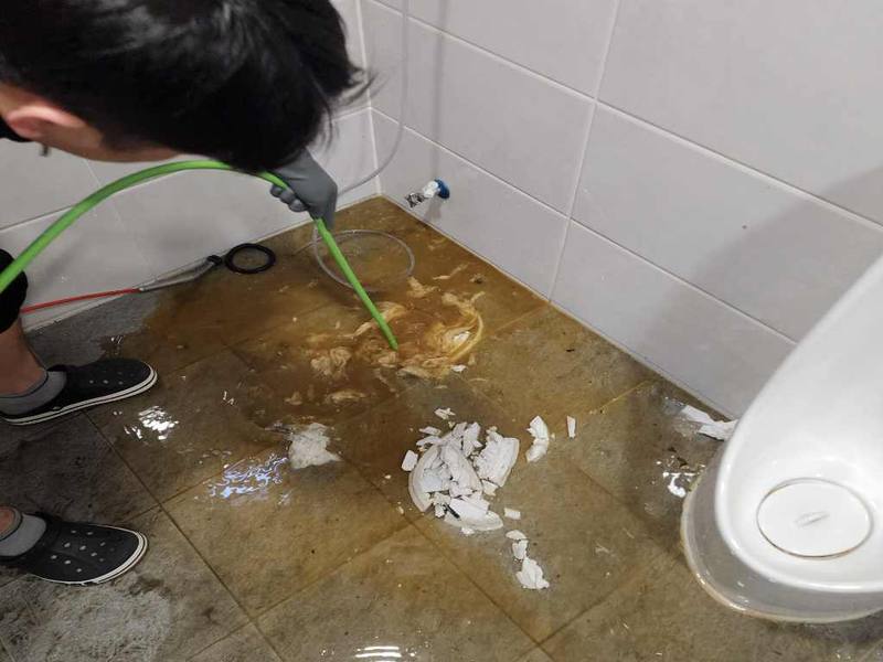 배곧 변기역류 작업사례 11