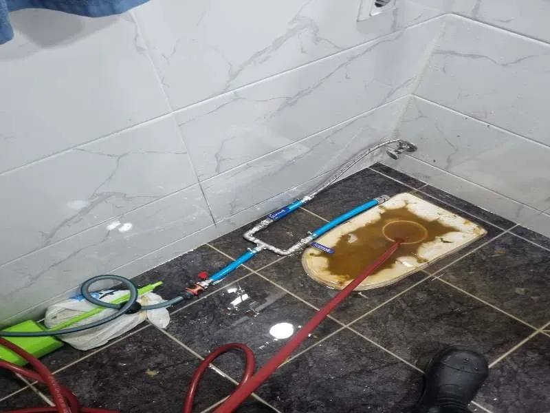배곧 변기역류 작업사례 5
